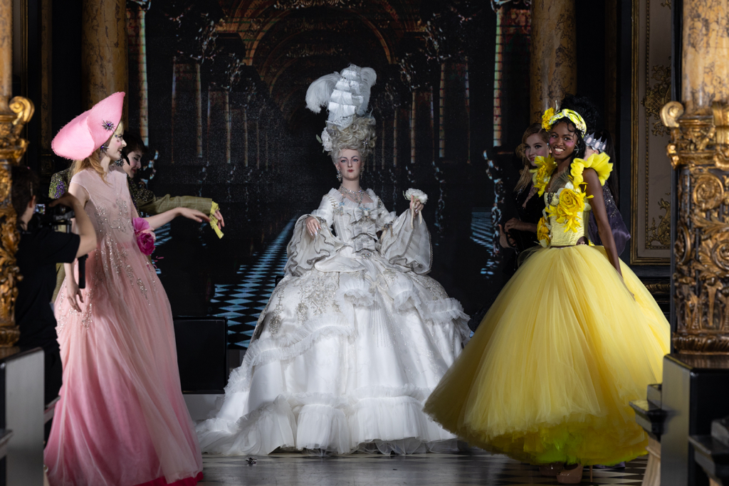 When Marie Antoinette appeared at Paris Fashion Week…